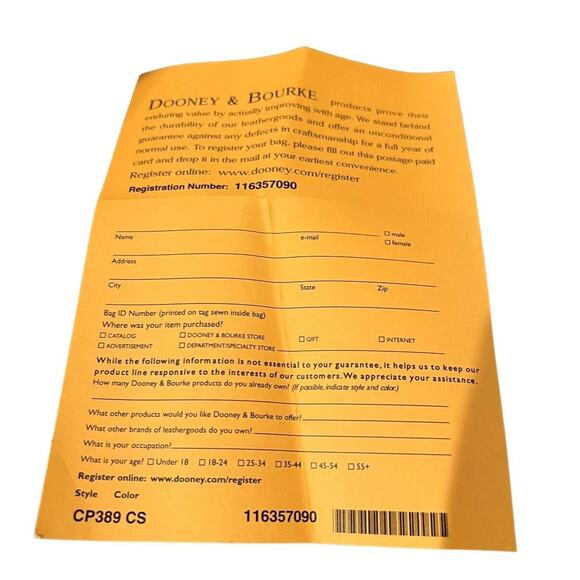 Dooney & Bourke Florentine Leather Small East/West Satchel Dark Saddle Brown - Picture 9 of 11